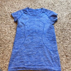 Blue Swiftly tech t shirt